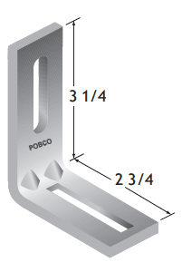 Stainless Steel Guide Rail Bracket