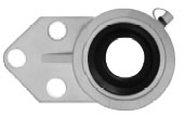 POBCO Medium Duty Sanitary Mounts - 3 Bolt Flange Style