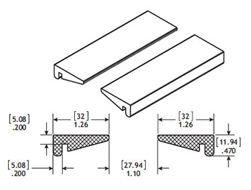 POBCO PET Bottle Straight Neck Guide Rails