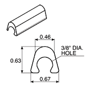 Round Top Sanitary Guide Rail