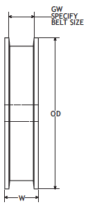 Flat Belt Pulley