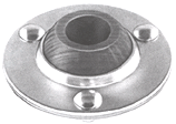 POBCO Circular Center Flange Metal Mounted Bearings