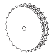 POBCO Plastic Sprocket U820